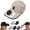 Beige, variant on Solar Fan Hat, Solar Rechargeable Peak Cap, Cooling Hats for Hot Weather, 3-Speed Quiet Fan