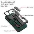 thumbnail image 2 of ELEHOLD Armor Case for Samsung Galaxy S23 Plus 6.6",Rugged Hybrid Full Body Protective Case Hidden Kickstand Magnetic Car Mount Anti-Scratch Shockproof Case for Samsung S23+, Darkgreen, 2 of 8