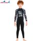 thumbnail image 3 of Traje de buceo para niños Macarena de una pieza Manga Larga con protección UV UPF50 negro S, 3 of 8
