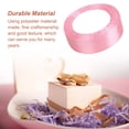 thumbnail image 4 of Gift Wrap Ribbon Wedding Decorations Clothes Making Supply DIY Craft Accessories Light-weight Polyester Ribbons for Ornaments Pink 04, 4 of 6