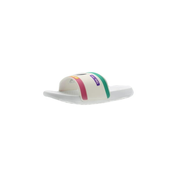Sandalia Tipo Slide para Niños Nautica Siren en Material Sintético Blanco