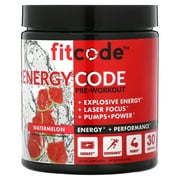 fitcode Energy Code, Pre-Workout, Watermelon, 9.8 oz (279 g)