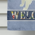 thumbnail image 4 of Carolines Treasures CK3624CHF Spitz Welcome Flag Canvas House Size, 4 of 4