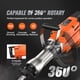 thumbnail image 5 of VEVOR Demolition Jack Hammer Concrete Breaker 2200W Martillo electrico 2 Brocas de cincel, 5 of 8