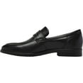 thumbnail image 3 of Men's ECCO Queenstown Penny Loafer Black Full Grain Leather 43 M, 3 of 6