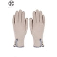 thumbnail image 2 of Luxtrada Womens Winter Warm Gloves With Sensitive Touch Screen Texting Fingers, Fleece Lined Windproof Gloves, 2 of 8