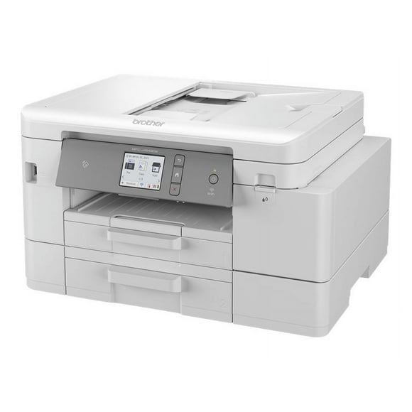 Brother MFC-J4535DWXL - Multifunction printer - color - ink-jet - A4/Letter (media) - up to 13 ppm (copying) - up to 20 ppm (printing) - 400 sheets - 14.4 Kbps - USB 2.0, LAN, Wi-Fi(n)