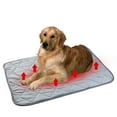 thumbnail image 3 of vnanda Durable Edge Pet Pad Cozy Pet Pad Self-heating Thermal Five-layer Structure Anti-slip Easy to Clean Soft Fabric Winter Warmth Pet Mat, 3 of 8