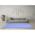 thumbnail image 3 of Ahgly Company Indoor Rectangle Abstract Blue Contemporary Area Rugs, 3' x 5', 3 of 4