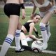thumbnail image 2 of Qarigey 1 par de calcetines de fútbol Hasta la rodilla Calcetín de fútbol de verano Mantener caliente Clima frío Protección del tobillo Deportes Type3 NO3 Qarigey PS1070-08, 2 of 5
