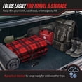 thumbnail image 5 of Stalwart 12V Electric Heated Blanket for Car, Truck, or RV, Portable Heated Throw for Camping or Travel - 59" x 43” (Red Plaid), 5 of 8