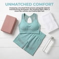 thumbnail image 2 of Zzjniupiyyds 2 Piece Women's Workout Set, Halter Top & High Waist Leggings, Yoga Outfits, Activewear, 2 of 8