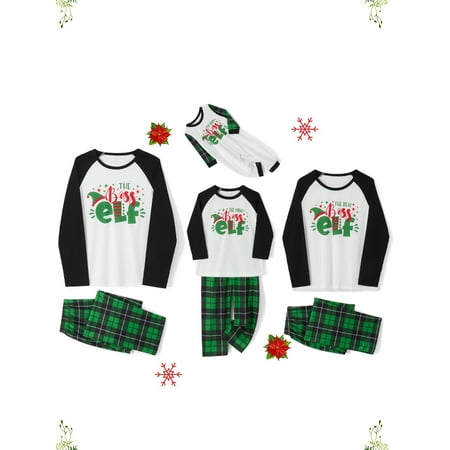 

Gwiyeopda Family Matching Christmas Pajamas Set Xmas Long Sleeve Sleepwear Nightwear For Couples