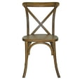 thumbnail image 2 of Chair - Lucca X Back Wood - Rustic (4/Box), 2 of 3