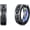 A02, variant on Celtic Hoop Earrings for Men 925 Sterling Silver Nordic Rune Viking Earrings Black Viking Jewelry Gifts