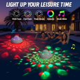 thumbnail image 2 of Altavoz Bluetooth para piscina KingSom 3 en 1 con fuente de luz, 2 of 8