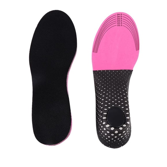 Plantillas Elevadoras De Altura Amonsee Para Hombres Y Mujeres Rosa + Negro