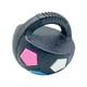 thumbnail image 4 of Juguetes para perros Balón de fútbol Pelota interactiva para exteriores Chirriante Flotante Fútbol para mascotas Perro Negro, 4 of 9
