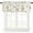 Yellow, variant on Blue Leaf Valances for Windows Farmhouse Kitchen Curtains Valances Rod Pocket Valance Curtains for Kitchen Windows Modern Botanical Foliage Plant Country Flower Window Valances for Bathroom 42"x12"