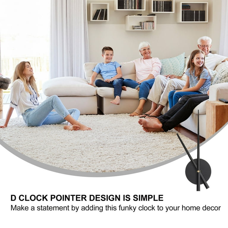 TINYSOME 3D Clock Hands DIY Large Clock Hands Needles Wall Clocks