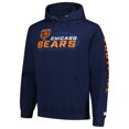 thumbnail image 2 of Men's Starter Navy Chicago Bears Vintage Pullover Hoodie, 2 of 3