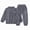 H01-Grey, variant on TOWED22 Toddler Baby Boy Clothes Set 1T 2T 3T 4T 5T 6T Letter Print Long Sleeve Sweatshirt Elastic Pants Fall Outfits Size:3-4 Y,Color:Grey