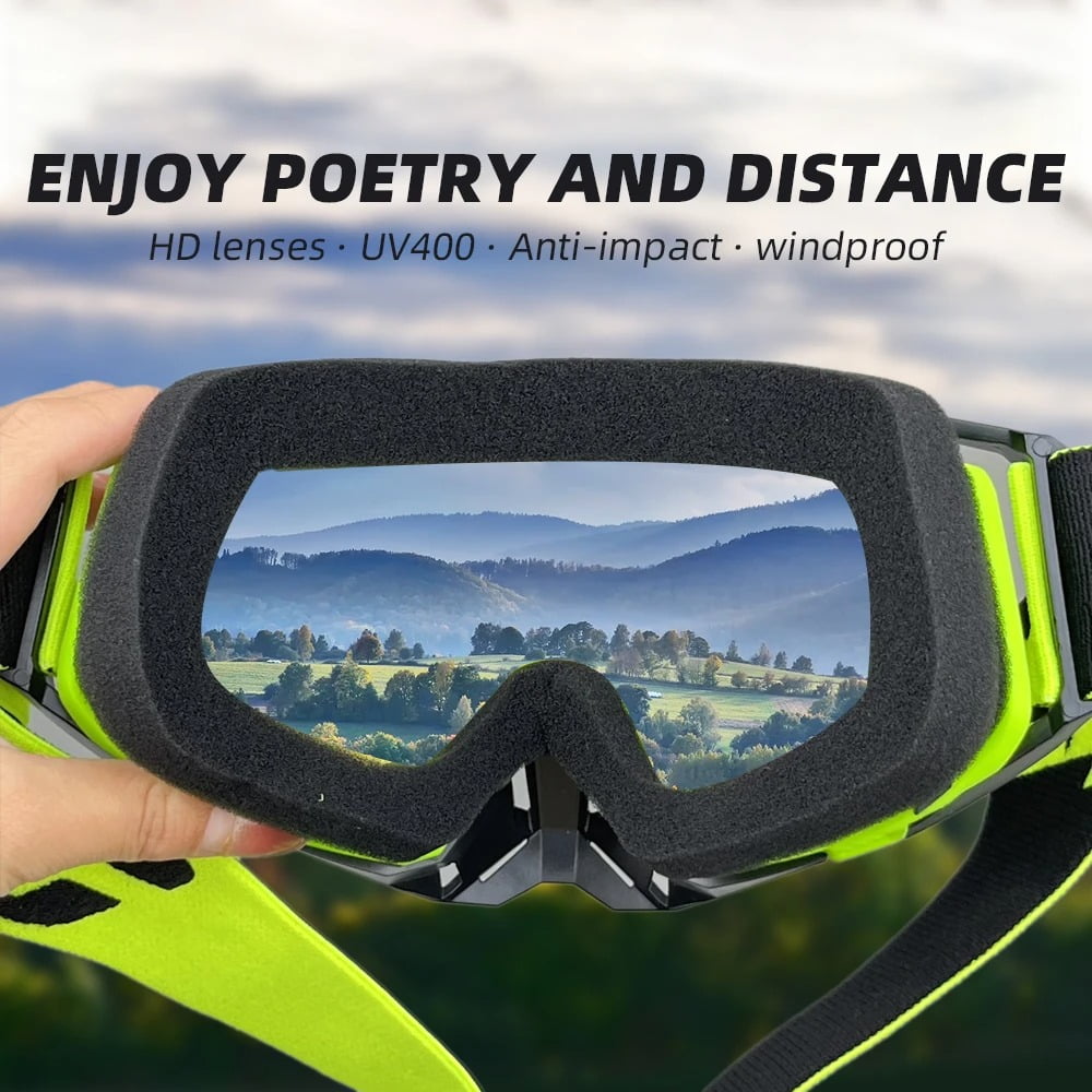 Hot Motorcycle Glasses Men Motocross Goggles Helmet MX Moto Dirt Bike ATV Ski Outdoor Sports Glass Scooter Googles Mask Cycling.