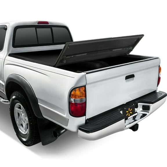Auto Drive Soft Tri Fold Truck Bed Tonneau Cover Fits 89-95 Toyota Pickup / 95-04 Tacoma 6Ft Bed