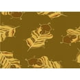 thumbnail image 1 of Ahgly Company Machine Washable Indoor Rectangle Transitional Saddle Brown Area Rugs, 2' x 5', 1 of 7