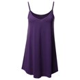thumbnail image 1 of FashionOutfit Women's Causal Front and Back Reversible Spaghetti Cami Top, 1 of 1