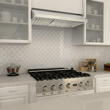 ZLINE - 48" Externally Vented Range Hood - Brushed Stainless Steel