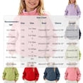 thumbnail image 3 of Agkizg Girls Stand Collar Fleece Jacket Thick Winter Coat with Pockets Solid Color Warm Casual Outerwear, 3 of 5