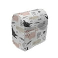thumbnail image 1 of Pets Stand Mixer Cover, Playful Cool Cat Meow Animals Doodle with Hearts Love My Kitty, Kitchen Appliance Organizer Bag Cover with Pockets, 5 Quarts, Beige Pale Pink, by Ambesonne, 1 of 4