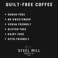 thumbnail image 4 of Steel Mill Coffee Co. Chocolate Raspberry Flavored Coffee, Whole Bean, Medium Roast, 2 lb Bag, 4 of 4