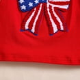 thumbnail image 5 of Zanarzt Toddler Boys Shirts Toddler Baby Boy 4th of July T Shirt American Flag Embroidered Blouse Tops Red,3-4 Years, 5 of 9