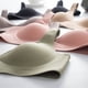 thumbnail image 4 of Ropa interior de látex sin costuras para mujer, sujetador push up ajustable con aro de acero francés sexy y pequeño en el pecho, 4 of 4