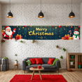 thumbnail image 3 of Colorful Design Merry Christmas Party Decoration Holiday Event Banner for Seasonal Celebration Indoor Display Festive Atmosphere, 3 of 9