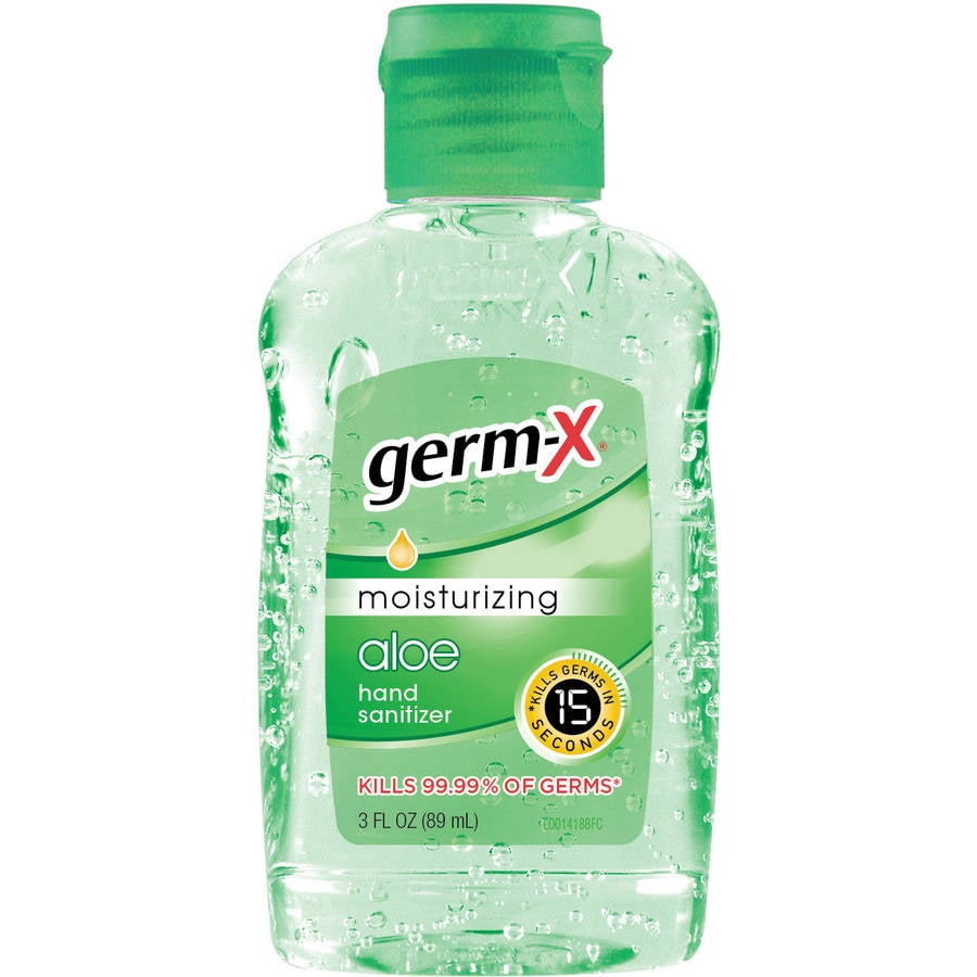 GermX Moisturizing Aloe Hand Sanitizer, 3 oz by Vi-Jon