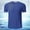 Blue, variant on Goodtrade8 Summer Shirts for Men Short Sleeve Workout Pullover Dry Fit Work Gym Travel Mens T-Shirts Round Neck