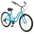 thumbnail image 2 of Schwinn Mikko 7 Cruiser Bike, 26 Inch Wheels, Ages 14+, Blue, 2 of 8