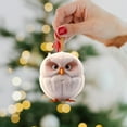 thumbnail image 4 of Anhility Owl Hanging Accessories Ornaments Cute Rearview Mirror Trendy Decor, A Gift for Owl Lovers Car Hanging, 3.14", 4 of 6