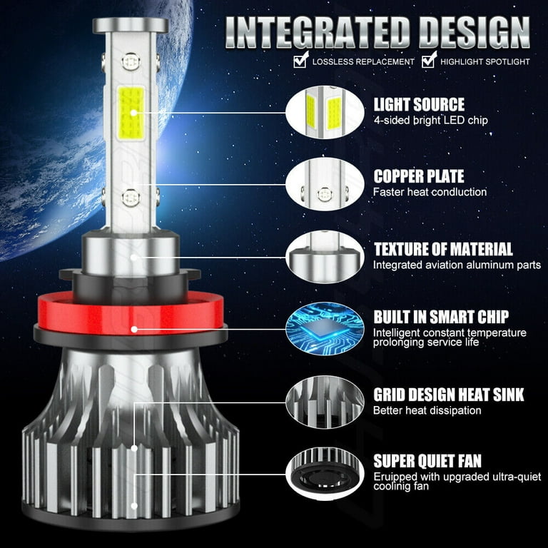 elf bar vape uk 2504 LED Fog Light Bulb for 2011 2012 2013 2014 Dodge Challenger