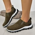 thumbnail image 2 of Pandaie Men's Slip on Loafer Walking Shoes Faux Suede Comfortable Lightweight Outdoor Hiking Sneakers Non Slip Casual Fashionable Work Shoe Size 7‑12, 2 of 4