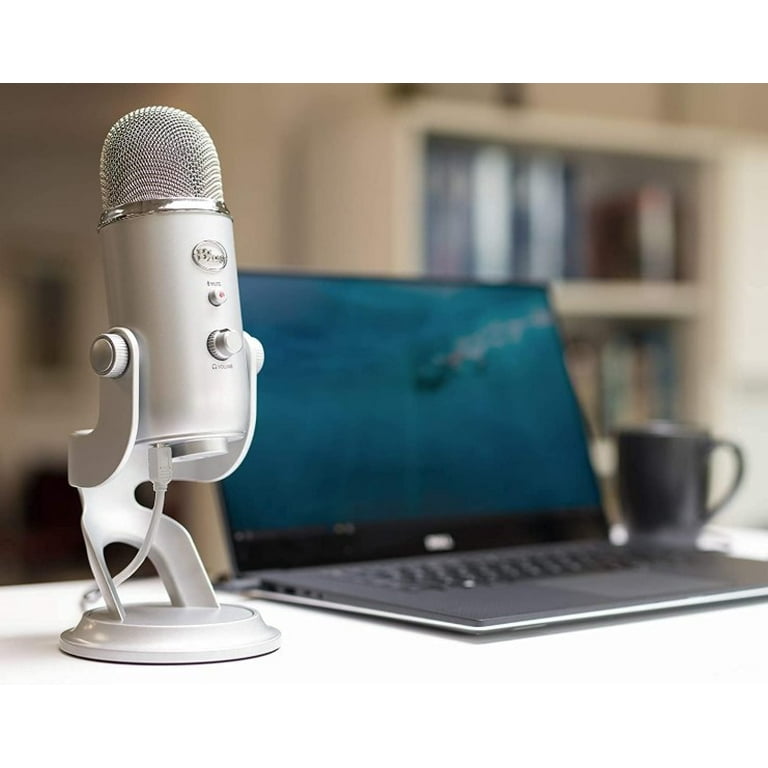 Blue Microphones Yeti USB Desktop Microphone - Gaming and Podcast