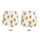 thumbnail image 3 of Balery Beer Pantalones cortos deportivos para mujer con forro y dos bolsillos, elásticos, para entrenamiento, gimnasio, yoga-Medium, 3 of 7