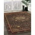 thumbnail image 3 of Ahgly Company Machine Washable Indoor Rectangle Traditional Night Red Area Rugs, 8' x 10', 3 of 7