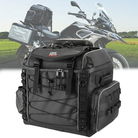Kemimoto Motorcycle Travel Luggage Bag Tail Bag for Softail Sportster Dyna Touring Models Road King Road Glide Street Glide Waterproof