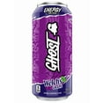 thumbnail image 3 of GHOST® ENERGY Zero Sugars Energy Drink, Raspberry Cream, Welch's Grape, Peaches, 200mg Natural Caffeine, 16 fl oz Can, 6 Pack, 3 of 4