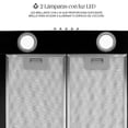 thumbnail image 4 of Campana Extractora De Cocina Purificadora Acero Inox 50cm, 4 of 5