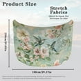 thumbnail image 6 of Uorisanigo Hummingbird Flower Car Hood Cover Portable Car Hood Cover Protector Film Heat-Resistant Protector for Car Hood Universal Fit Most Automotive Sedans Trucks Pickup SUVs, 6 of 7